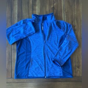 St. John’s Bay Active jacket in size PL (Petite Large), Blue